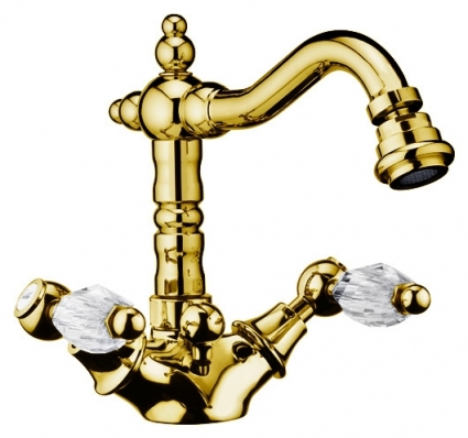 Смеситель Webert Alexandra AL710402010 золото для биде