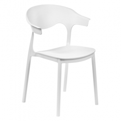 Стул bradexhome Forma белого цвета