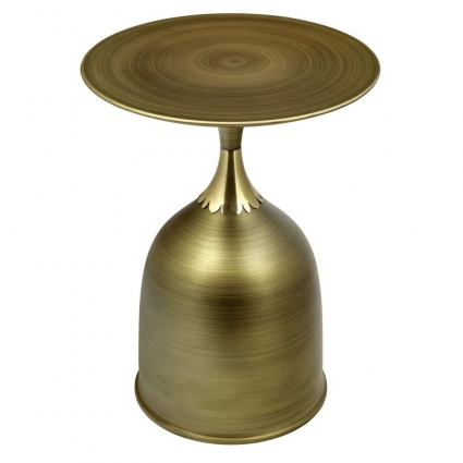 Кофейный стол bradexhome Stupa цвета латунь