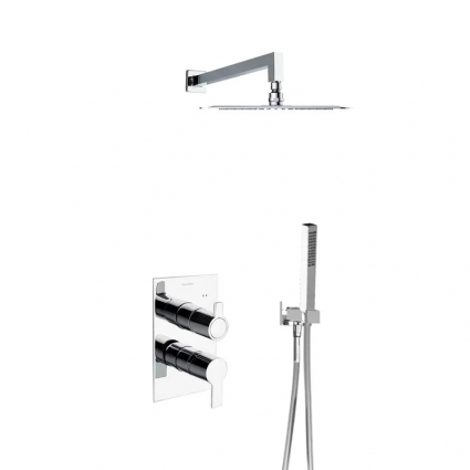 Душевой комплект Ramonsoler Blautherm 941502RK250 хром, С ВНУТРЕННЕЙ ЧАСТЬЮ