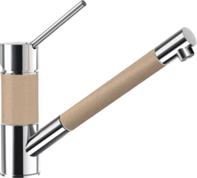 Смеситель для кухни Schock Cristalite SC-50-D выдвижной излив, лунный камень
