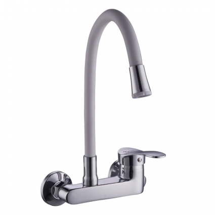 Смеситель для кухни Plstart PD46001-8 хром, белый