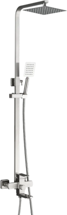 Душевая стойка WesnaArt Kubus KUB13-314 сатин