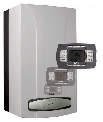 Газовый котел Baxi LUNA 3 Comfort 240 i (9,3-24 кВт) с выносной панелью управления