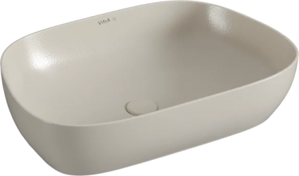 Накладная раковина VitrA Outline Recycled 7993B066-0016, матовый тауп