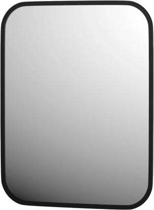 Зеркало Defesto Aura DF 2961 40x50, с нейтральной подсветкой, без выключателя, черное
