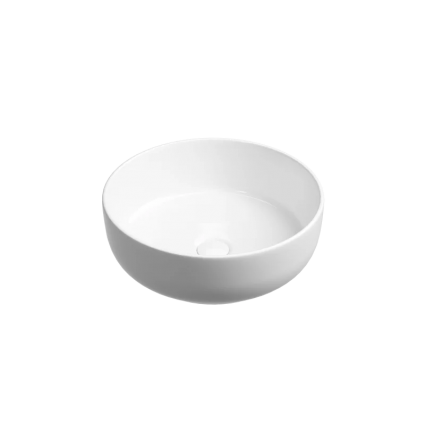 Накладная раковина Ceramica Nova Taycan CN12003, 37х37 глянцевая белая