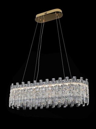 Люстра подвесная Alfa Light F4024-37 800x300mm SDG LED