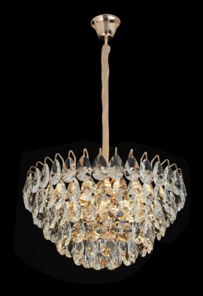 Люстра подвесная Alfa Light F4024-11 600mm SDG LED