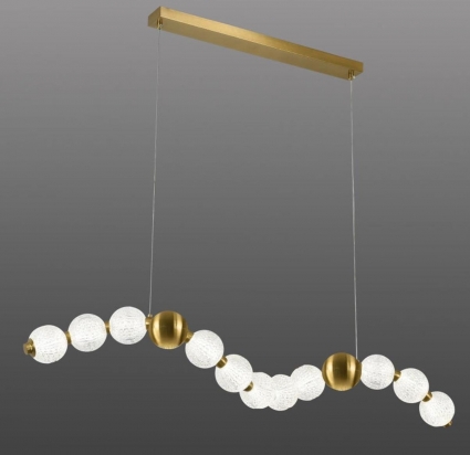 Люстра подвесная Alfa Light F1824-13 1000*180*1500mm LED 3in1