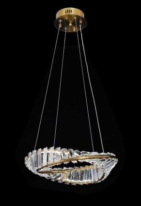 Люстра подвесная Alfa Light F4024-67 ?400 GD LED 52+52W