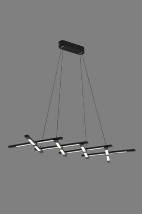 Люстра подвесная Alfa Light F3924-01 black 80W 120*37*H 120