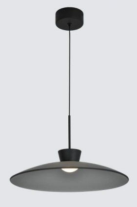 Люстра подвесная Alfa Light F3924-80 black+Gr ey glass 8.5 ?30*H12 0