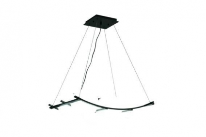 Люстра подвесная Alfa Light F3524-09 White+Black E27*6
