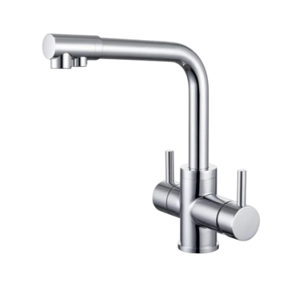 Смеситель для кухни Emar Steel ЕС - 4003H Chrome