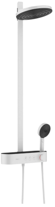 Душевая стойка Hansgrohe Pulsify Showerpipe 260 2jet 24240700, матовый белый