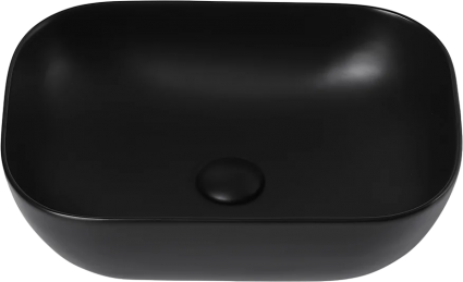 Накладная раковина Abber Rechteck AC2200MB матовая черная