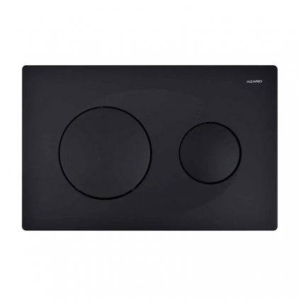 Кнопка смыва Azario AZ-8200-0013, матовая черная