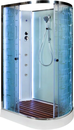 Душевая кабина DTO EM 1512LNLED+GM