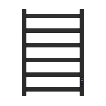 Полотенцесушитель электрический Point Атлант П6 PN18846B, 40x60 черный