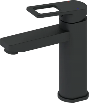 Смеситель для раковины Wonzon & Woghand WW-88139010-MB черный матовый