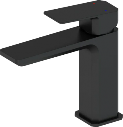 Смеситель для раковины Wonzon & Woghand WW-88139011-MB черный матовый