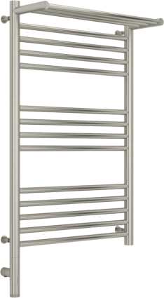 Полотенцесушитель электрический Сунержа Богема 3.0, 80x50 с полкой, сатин, L