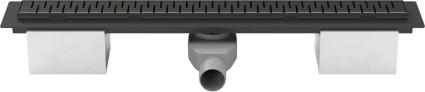 Душевой трап (лоток) MCH Chudej Medium CHPA750MC 75 см, матовый черный