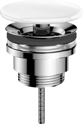 Донный клапан для раковины SMARTFLOW SMFBD-001 белый