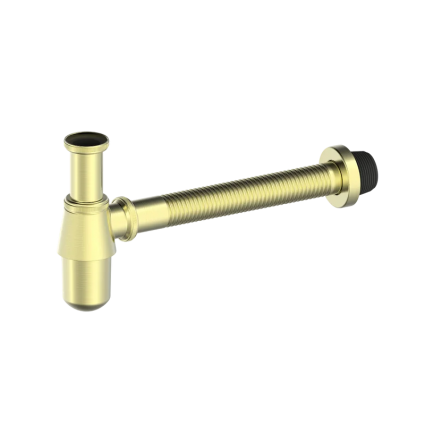 Сифон для раковины Wonzon & Woghand WW-88SS102-BG, брашированное золото