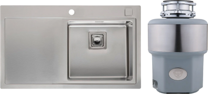 Комплект Мойка Reginox Phoenix 40 LUX OKG right (c/box) L + Измельчитель Status Premium 300