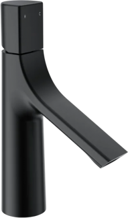 Смеситель для раковины Wonzon & Woghand WW-H010-MB черный матовый
