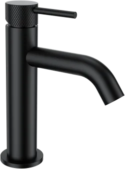 Смеситель для раковины Wonzon & Woghand WW-H1061-MB черный матовый