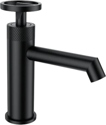 Смеситель для раковины Wonzon & Woghand WW-H1065-MB черный матовый