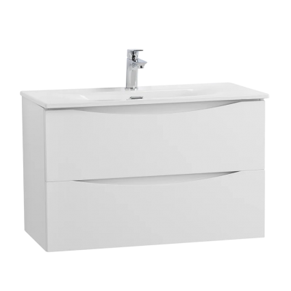 Тумба под раковину BelBagno Marino-cer-mini 80 подвесная, bianco lucido