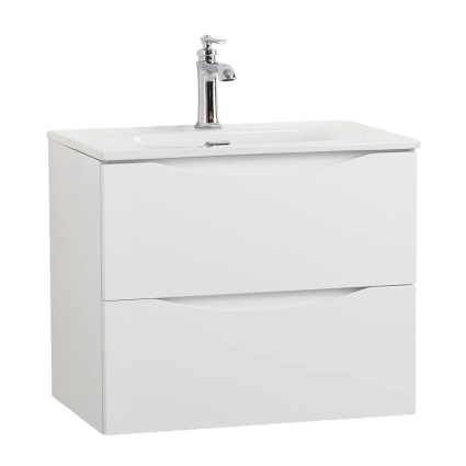 Тумба под раковину BelBagno Marino-cer-mini 60 подвесная, bianco lucido