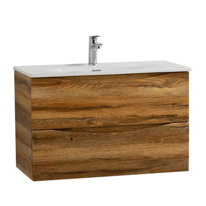 Тумба с раковиной BelBagno Marino-cer-mini 70, подвесная, rovere rustico