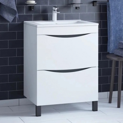 Тумба с раковиной Iddis Cloud, 60