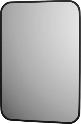 Зеркало Defesto Aura DF 2964 50x70, с нейтральной подсветкой, без выключателя, черное