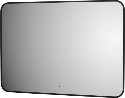 Зеркало Defesto Aura DF 2969RH 100x70, с нейтральной подсветкой, инфракрасный выключатель, черное