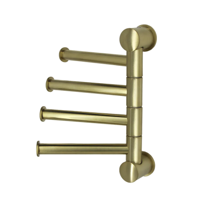 Полотенцедержатель Wasserkraft Aisch 1054BG, brushed gold