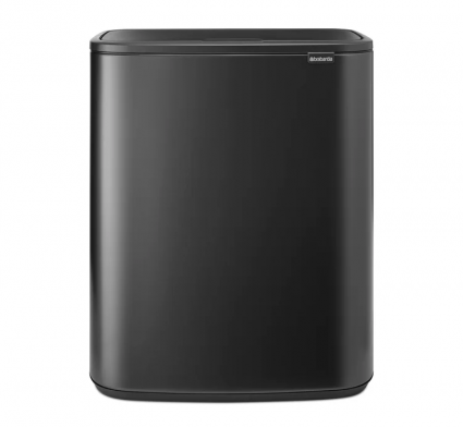 Мусорное ведро Brabantia Bo TOUCH BIN, 30 + 30 л, темно-серое
