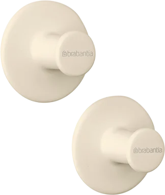 Крючок Brabantia ReNew 223761, для полотенец, 2 шт, бежевый