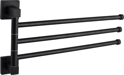 Полотенцедержатель D-lin 222 D254222 40 см, черный