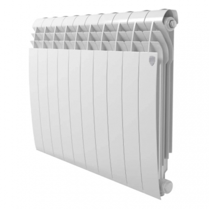 Радиатор алюминиевый Royal Thermo Biliner Alum 500, 10 секций, белый