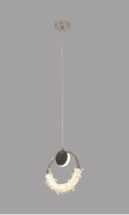Светильник подвесной Alfa Light F1024-41 300MM TG/CH 3000K