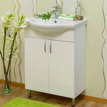 Тумба с раковиной Sanflor Ода 60