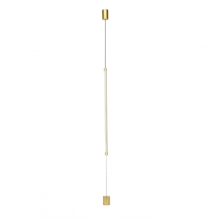 Подвесной светодиодный светильник Indigo Linea 14024/A/1P Brass V000122L