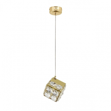 Подвесная светодиодная люстра Indigo Radioso 12048/1P Gold V000135L