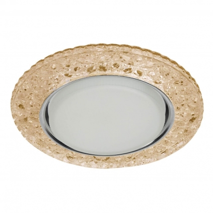 Встраиваемый светильник ЭРА LED с подсветкой DK LD25 CHP/WH Б0029636